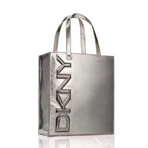 Dkny silver outlet tote bag