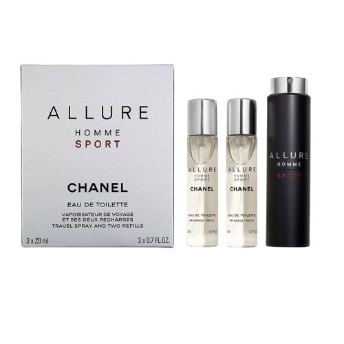 CHANEL ALLURE HOMME SPORT SPRAY 3 X 20ML