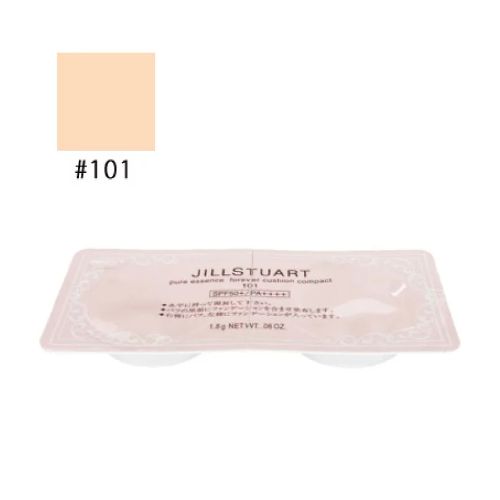 JILL STUART PURE ESSENCE FOREVER CUSHION COMPACT SPF50+ LINEN 101